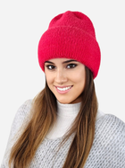 Czapka damska beanie Kamea K.23.003.21 One Size Czerwona (5903246781120)