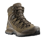 Ботинки тактические Salomon Quest 4D GTX Forces 2 Коричневі Brown, размер 40