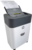 Niszczarka HP OneShred Auto 100CC Grey-White (HPN2818100CCOF-05) - obraz 5