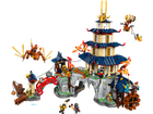 Zestaw klocków LEGO Ninjago: Turniejowe miasto ze świątynią 1650 elementów (71814) - obraz 2