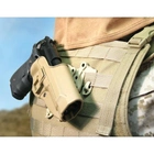 Кобура Blackhawk SERPA Strike/Molle holster 40CL01 (Beretta) Койот (Coyote), Права - зображення 4