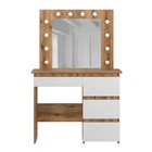 Стол туалетный Art in Head Beauty 940х430х1400 Дуб эвок/Белый бриллиант (TB31100100000)