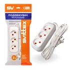 Удлинитель 3 поста 3 метра без з/з Svittex SV-008-3