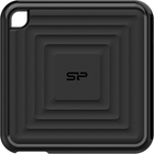 Накопитель SSD Silicon Power PC60 256GB USB 3.2 Type-C Black (SP256GBPSDPC60CK)