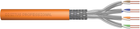 Kabel Digitus Cat.7 S/FTP, Dca-s1a d1 a1, AWG 23/1, LSOH, 100 m Orange (DK-1743-VH-1)