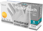 Перчатки латексные, опудренные MedTouch Standard MedTouch M - изображение 2