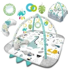 Развивающий интерактивный коврик для детей Ricokids Dino Nessi, 100×110 см, Польша