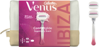 Zestaw upominkowy Gillette Venus Comfortglide Sugarberry Plus Olay Maszynka do golenia dla kobiet z 2 wymiennymi wkładami + kosmetyczka (8700216534383)