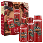 Zestaw upominkowy Old Spice Bearglove Lumberjack Dezodorant w sprayu 150 ml + Dezodorant w sztyfcie 50 ml + Żel pod prysznic 250 ml (8700216571326)