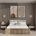 Кровать Fenster Флоренция 1000х1560х2105 Аликанте/Белый