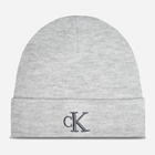 Czapka beany damska Calvin Klein K60K612319 One Size Szara (8720639567355)