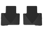 Коврики в салон Toyota Highlander 2020-, задние, черные, Weathertech W541