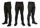 Тактичні штани WinTac Varvar Black Urban Tactical Pants Special Fabric L чорні