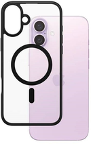 Чохол PanzerGlass HardCase з MagSafe для Apple iPhone 16 Plus Transparent/Black (5715685003240)