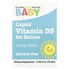 Витамин D3 для детей, California Gold Nutrition, жидкий, 10 мкг (400 МЕ), 10 мл
