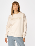 Bluza damska bez kaptura oversize Lee Cooper Selina 4582 S Beżowa (5905991711452)