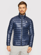 Kurtka puchowa męska adidas Varilite Jacket DZ1391 S Granatowa (4061619744644)