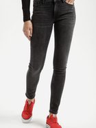 Jeansy skinny damskie Cross Jeans N 497-237 27-32 Czarne (3333333218420)