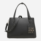 Torba shopper damska ze skóry naturalnej DKNY Yorkville Sm Shopping R43OKF71 Czarna (755403212979)