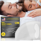 Смужки антихрап ротова стрічка від хропіння Man Sleep Strips 30 шт