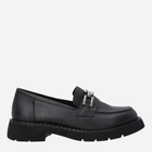 Loafersy damskie skórzane VENEZIA R041LEBLOBM047 36 23.5 cm Czarne (5906140603949)