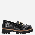 Loafersy damskie lakierowane VENEZIA E006PABLOBM041 41 26.5 cm Czarne (5906140521632)