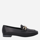 Loafersy damskie skórzane VENEZIA A014LEBLOBM028 41 26.5 cm Czarne (5906140520260)