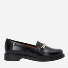 Loafersy damskie lakierowane VENEZIA G013CRBLOBM086 41 26.5 cm Czarne (5906140548110)