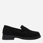 Loafersy damskie zamszowe VENEZIA A015SUBLOBM028 40 26 cm Czarne (5906140520314)