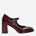 Buty Mary Jane damskie lakierowane VENEZIA D003NABOOBC011 40 26 cm Bordowe (5906140446546)