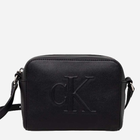 Сумка крос-боді через плече жіноча Calvin Klein K60K612726-BEH Чорна (8720639557417)