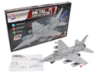 Конструктор металевий Винищувач F-16, ТехноК (9598), 430 дет.