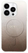 Панель Guess Hardcase IML Glitter Gradient MagSafe для Apple iPhone 16 Pro Max Brown (GUHMP16XHGRCELW)