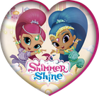 Poduszka Kids Euroswan Shimmer and Shine Welurowa 40 x 40 cm (8435333888551)