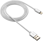 Кабель Canyon Lightning - USB MFI 0.96 м Pearl White (CNS-MFIC3PW)