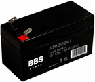 Акумулятор BBS Power AGM12V1.2AH AGM VRLA 12 V 1.2 Ah