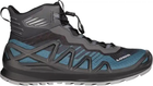 Черевики з Gore-Tex Lowa Merger GTX MID 46,5 Steel Blue-Anthracite