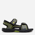 Підліткові сандалії для хлопчика Kappa Paxos T Kids Sandals 260864T-1133 37 Чорні (4056142731537)