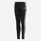 Legginsy młodzieżowe dziewczęce sportowe adidas DV2874 164 cm Czarne (4060515227299)