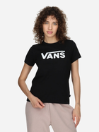 T-shirt damski bawełniany Vans WM Drop V SS Crew-B L Czarny (195438895776)