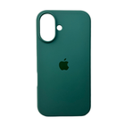 Защитный чехол-накладка Silicone Full Case AA Open Cam для Apple iPhone 16 Pine Green (FullOpeAAi16-46)