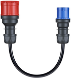 Adapter do samochodu elektrycznego go-e Gemini flex 22 kW CEE32 Red na CEE16 Blue (CH-04-01)