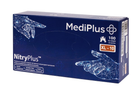 Рукавички нітрилові MediPlus NitryPlus Violet XL Фіолетові 100 шт (00-00000271)