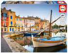 Puzzle Educa Port w Martigues Francja 1000 elementów (8412668199286)