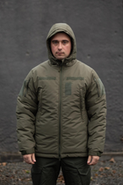 Чоловіча тактична Зимова куртка Military Termo Loft Олива 2XL