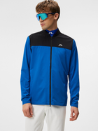 Bluza sportowa męska rozpinana J. Lindeberg jlgmow09458-o346 M Błękitna (7310420971754)