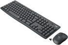 Zestaw bezprzewodowy Logitech MK295 Silent Wireless Graphite (920-009807)