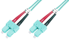 Patchcord optyczny Digitus Professional SC/UPC-SC/UPC 50/125 OM3 duplex 5 m (DK-2522-05/3)