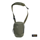 Плечевая сумка Pentagon CONSUL SLING VERTICAL POUCH K16114 RAL7013 (Олива)