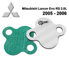 Заглушка клапана EGR Mitsubishi Lancer Evolution RS 2.0L 2005 - 2006